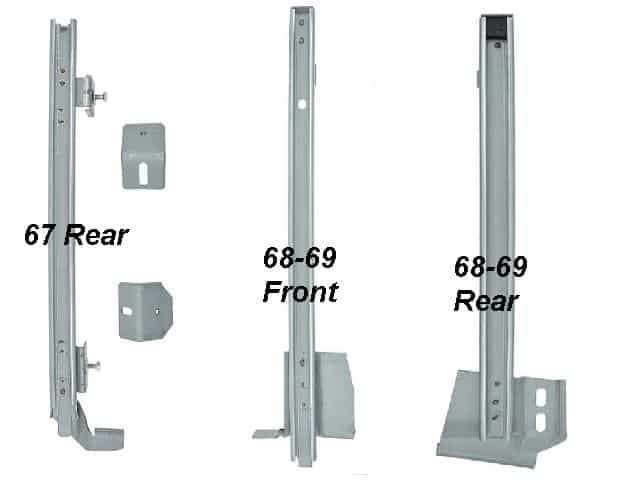 Window track: 68-69F Vertical Choose EA